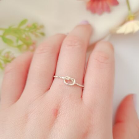 Anillo nudo - Talla 14 - Plata 925