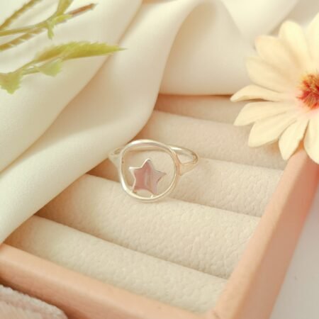 Anillo estrella - Talla 13 - Plata 925