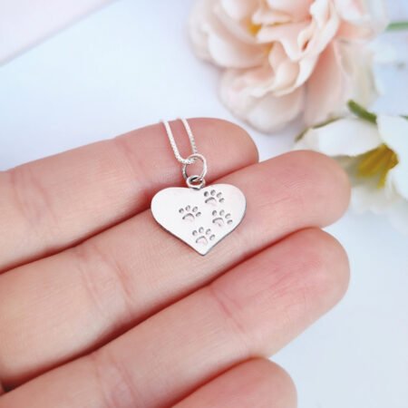 Huellas en mi corazón - Plata 925