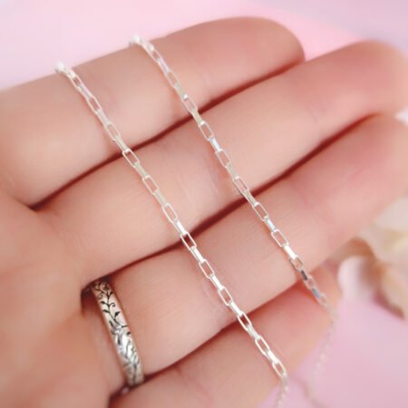 Cadena eslabones rectangular- 45 cm