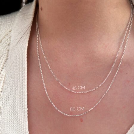 Cadena rolo - Plata 925