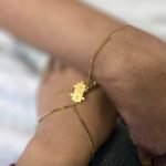 Set Pulseras Puzzle de Amor - Acero inoxidable baño oro 18 K photo review