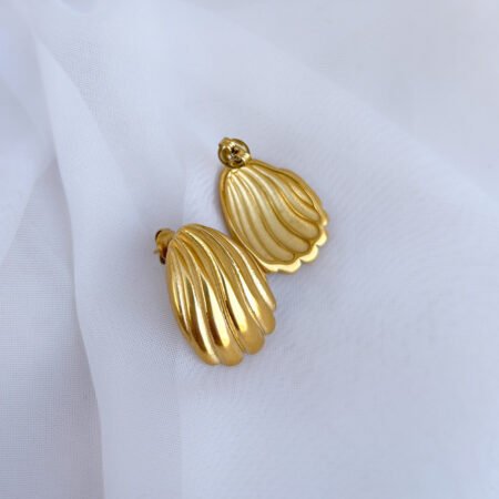 Aros Conchita- Enchape de Oro