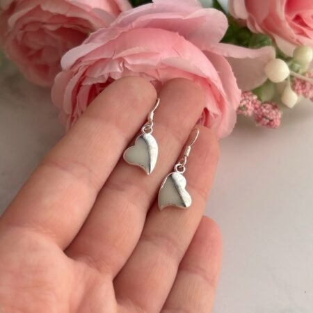 Aros colgantes Corazón - Plata 925