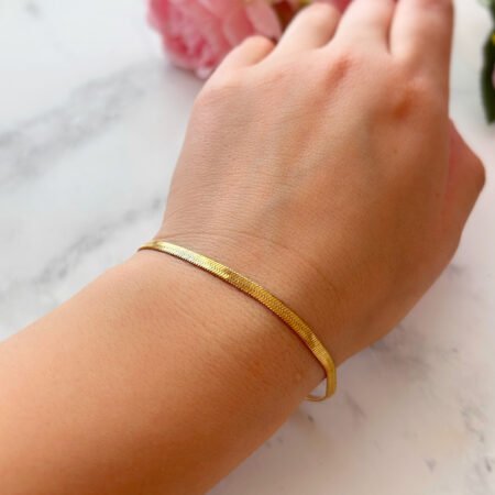 Pulsera cinta 3 mm- Acero inoxidable