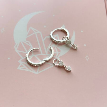 Aros Argolla y Circones - Plata 925