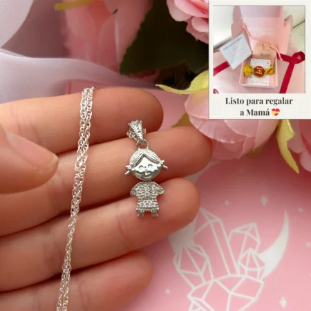 Collar Niña brillante - Plata 925