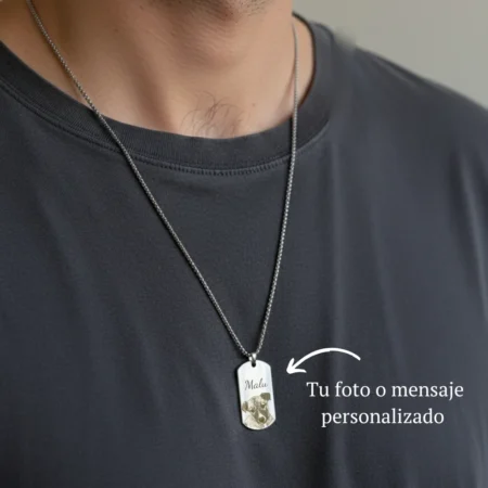 Collar Militar con Fotograbado